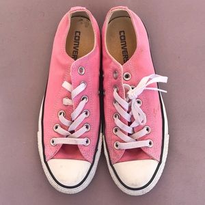 Converse baby pink shoes, only wore twice